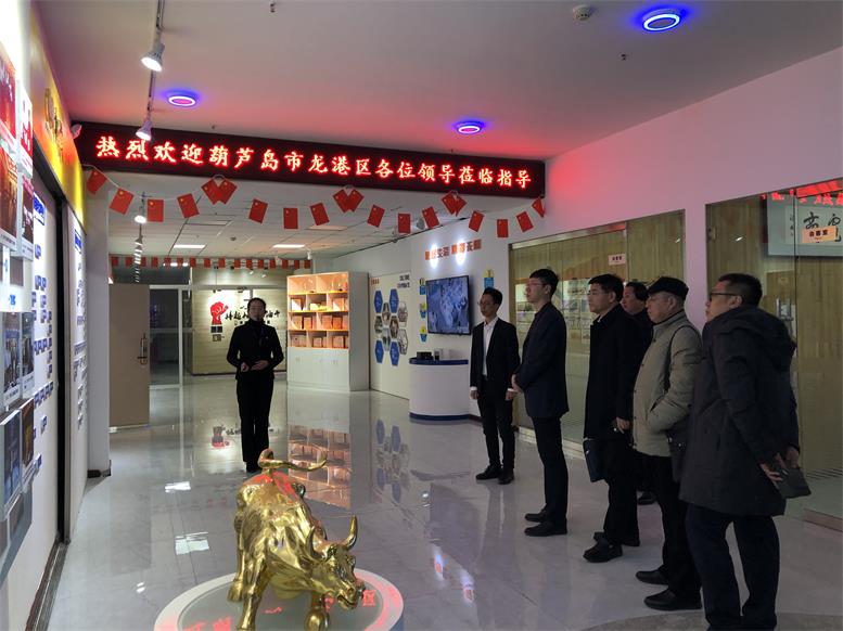 辽宁省葫芦岛市龙岗区常务副区长付国一行莅临9091美高梅集团调查财路大数据项目